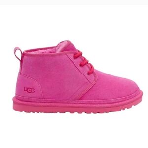 UGG Neumel Chukka Suede Leather Pink Boot